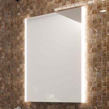 NIMCO ZP 11002VX - Dimmable LED Backlit Bathroom Mirror LED/24W/230V 3000-6500K 80x60 cm IP44