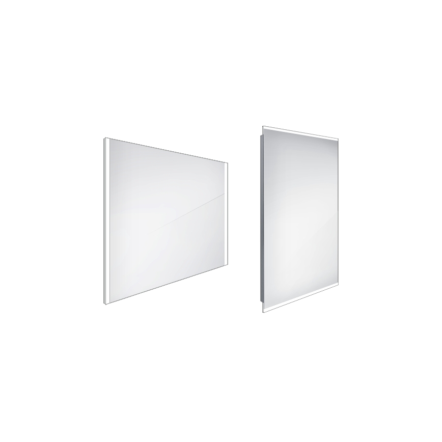 NIMCO ZP 11003 - Backlit LED Bathroom Mirror LED/21W/230V 6500K 70x80 cm IP44