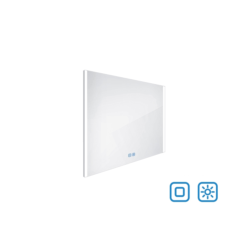 NIMCO ZP 11003VX - Dimmable LED backlit bathroom mirror LED/21W/230V 3000-6500K 70x80 cm IP44