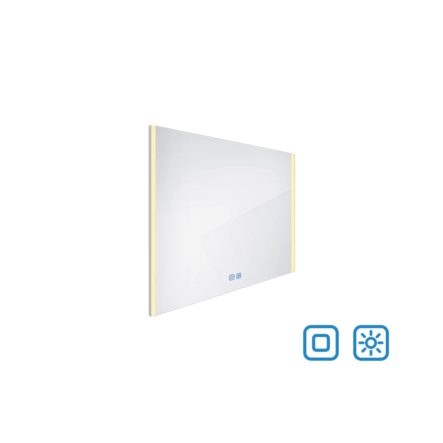 NIMCO ZP 11003VX - Dimmable LED backlit bathroom mirror LED/21W/230V 3000-6500K 70x80 cm IP44