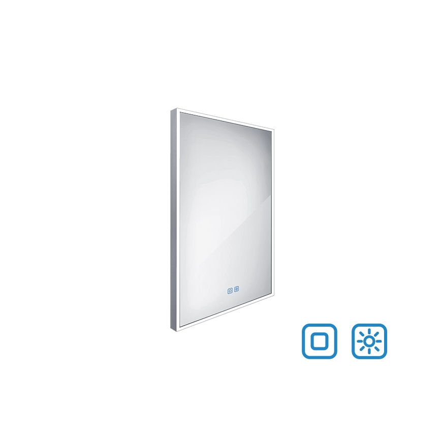 NIMCO ZP 13001VX - Dimmable LED Backlit Bathroom Mirror LED/35W/230V 3000-6500K 70x50 cm IP44