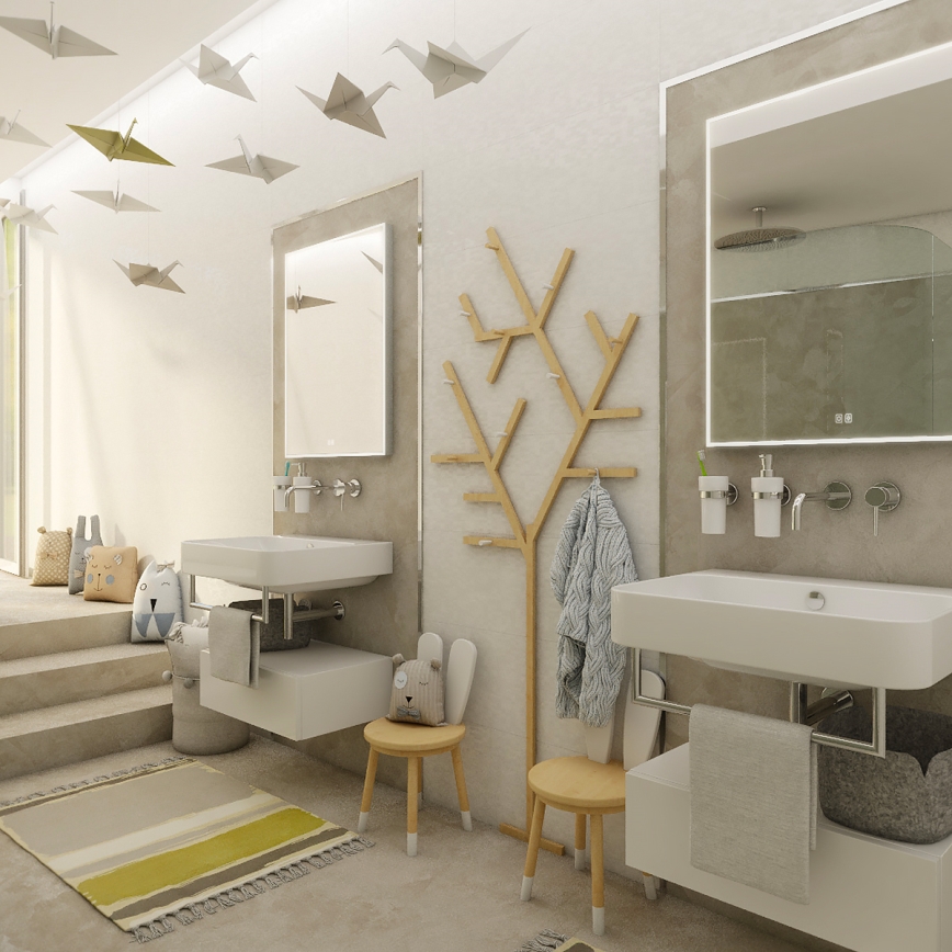 NIMCO ZP 13001VX - Dimmable LED Backlit Bathroom Mirror LED/35W/230V 3000-6500K 70x50 cm IP44