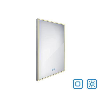 NIMCO ZP 13001VX - Dimmable LED Backlit Bathroom Mirror LED/35W/230V 3000-6500K 70x50 cm IP44