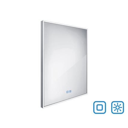 NIMCO ZP 13002VX - Dimmable LED backlit bathroom mirror LED/41W/230V 3000-6500K 80x60 cm IP44