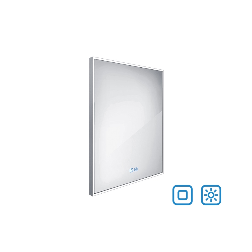 NIMCO ZP 13002VX - LED Dimmable bathroom backlit mirror LED/41W/230V 3000-6500K 80x60 cm IP44