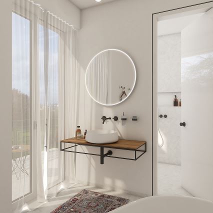 NIMCO ZP 26000R - LED Bathroom Backlit Mirror LED/26W/230V 6500K Ø 60 cm IP44