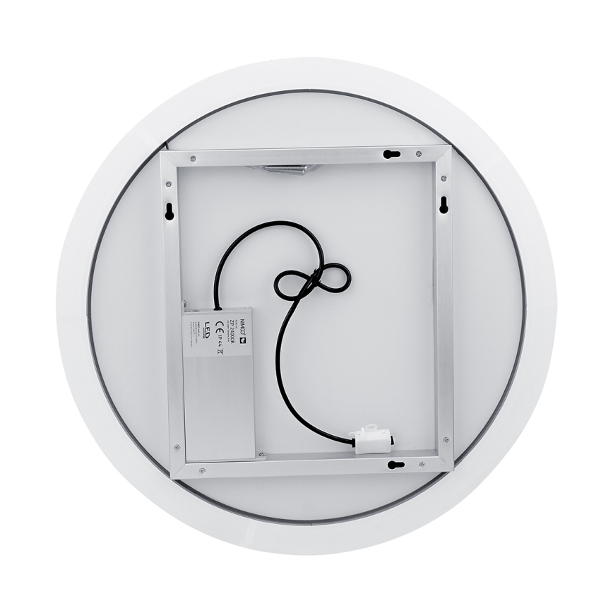 NIMCO ZP 26000R - LED Bathroom backlit mirror LED/26W/230V 6500K d. 60 cm IP44