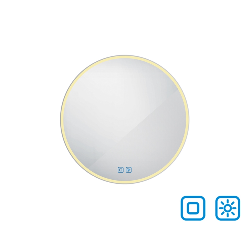 NIMCO ZP 26000RVX - LED Dimmable Backlit Bathroom Mirror LED/26W/230V 3000-6500K Ø 60 cm IP44