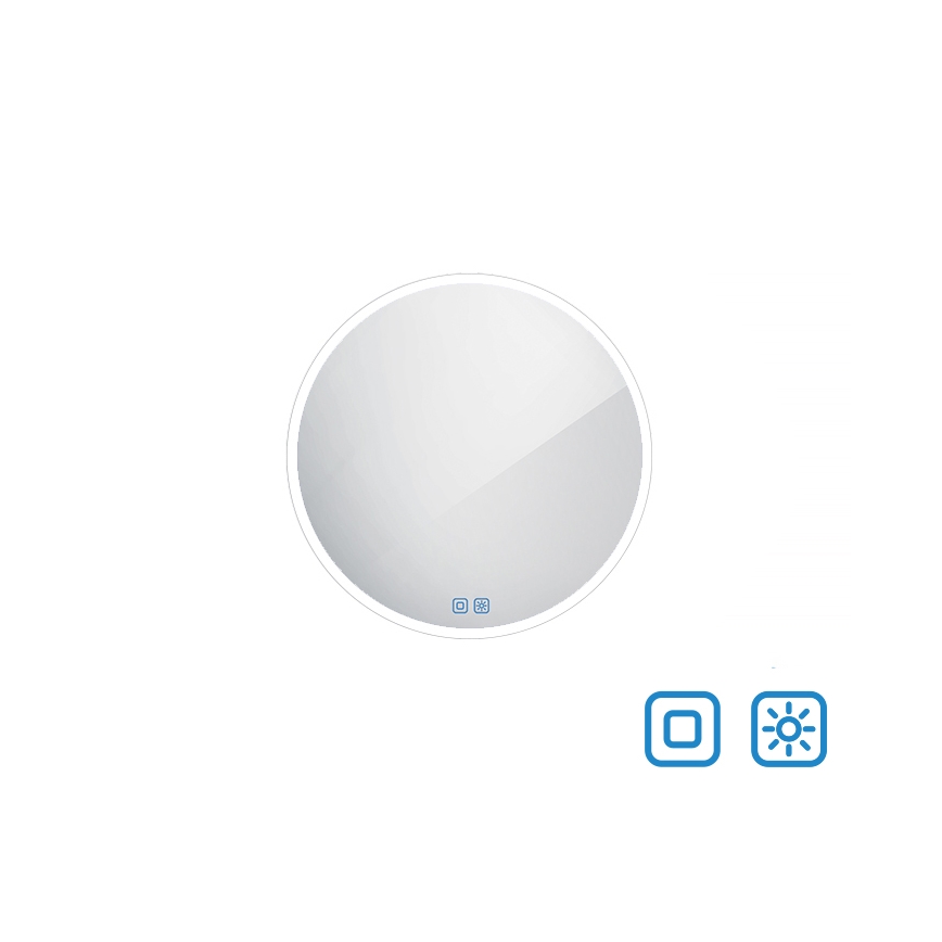 NIMCO ZP 26000RVX - LED Dimmable bathroom backlit mirror LED/26W/230V 3000-6500K d. 60 cm IP44
