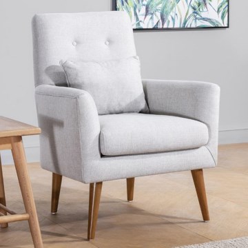 NIMO Armchair in Cream