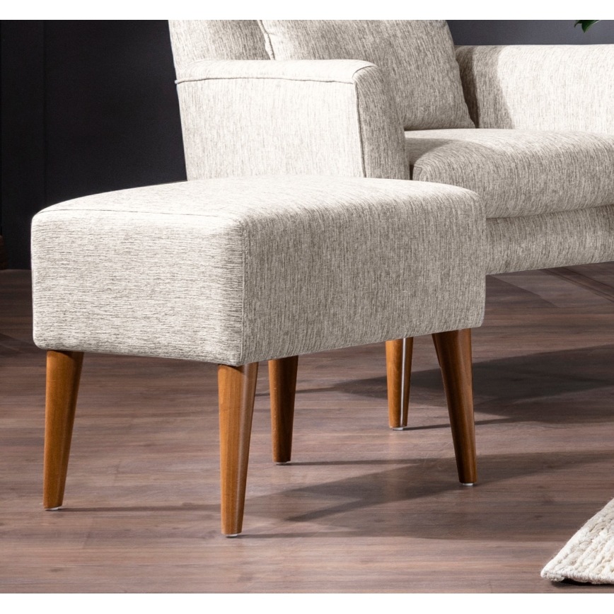 NIMO Ottoman 46x50 cm Cream