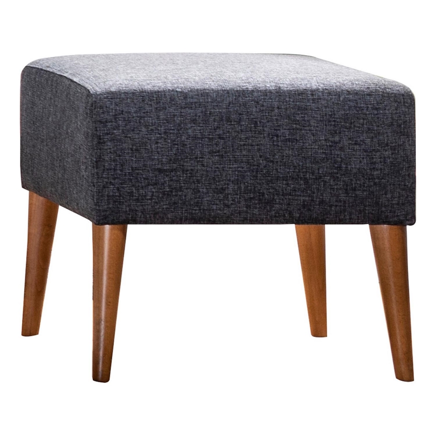 NIMO Ottoman 46x50 cm Gray