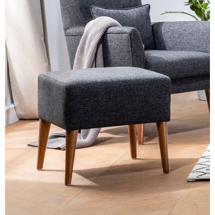 NIMO Ottoman 46x50 cm Gray