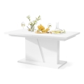 NINO Extendable Dining Table, White