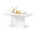 NINO Extendable Dining Table, White
