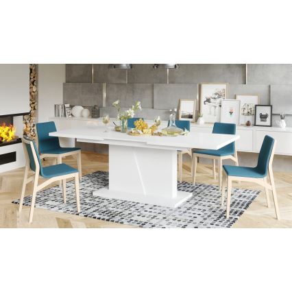 NINO Extendable Dining Table, White