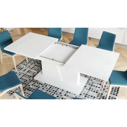 NINO Extendable Dining Table, White