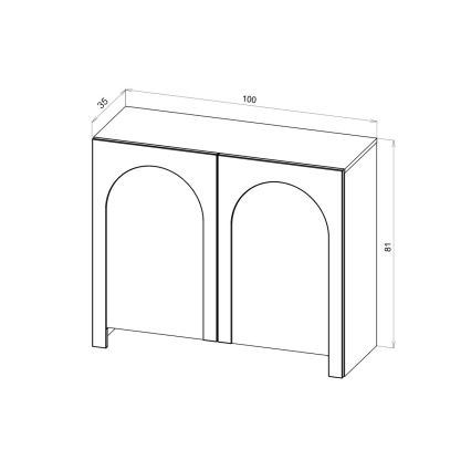 NIO Dresser, Cashmere/Beige