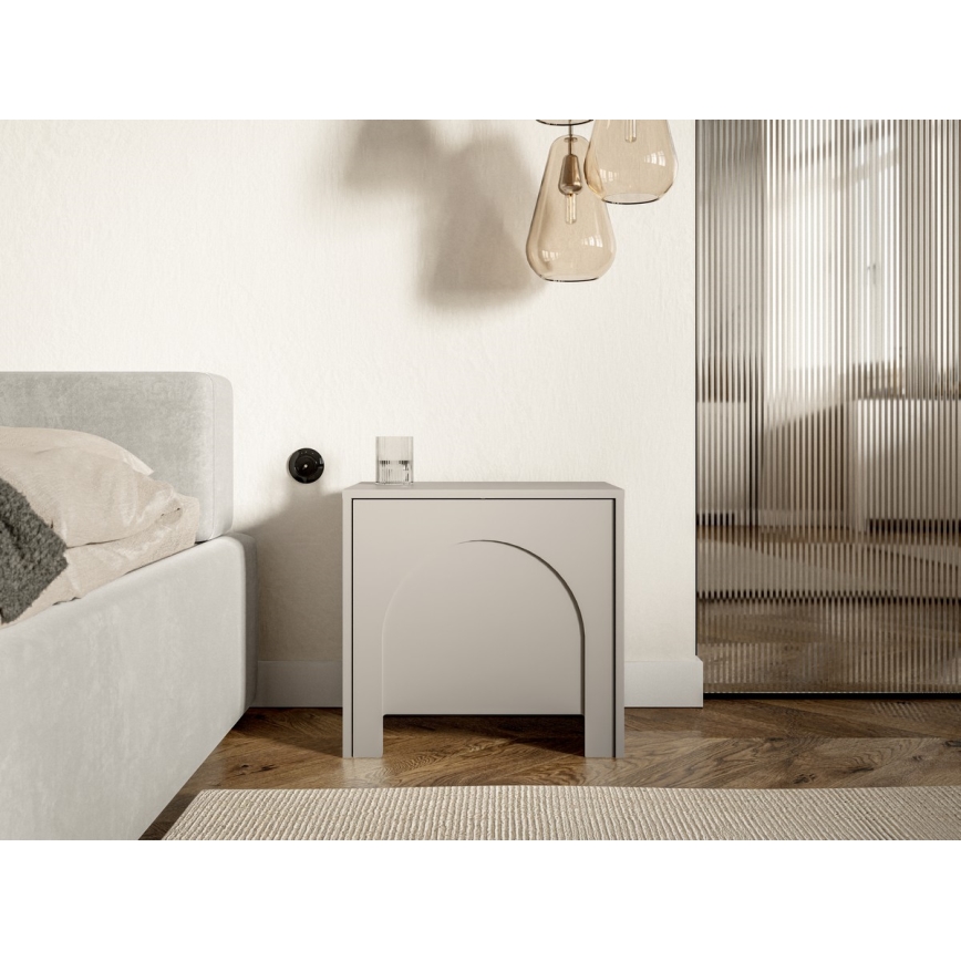 NIO Nightstand — Cashmere/Beige