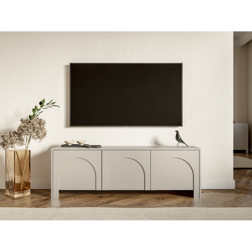 NIO TV Stand — Cashmere/Beige