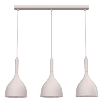 NOAK Cable Pendant Light 3xE27/15W/230V Cream