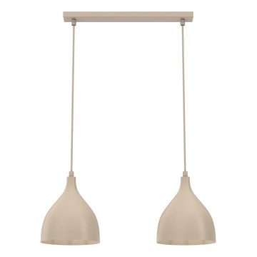 NOAK CLASSIC cable pendant 2xE27/15W/230V beige