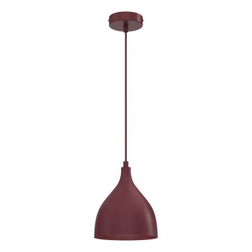 NOAK CLASSIC Cable Pendant Light 1xE27/15W/230V Burgundy