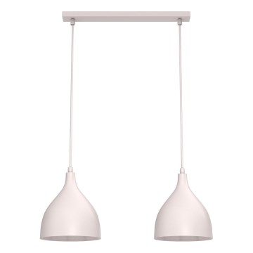 NOAK CLASSIC cable pendant light 2xE27/15W/230V cream