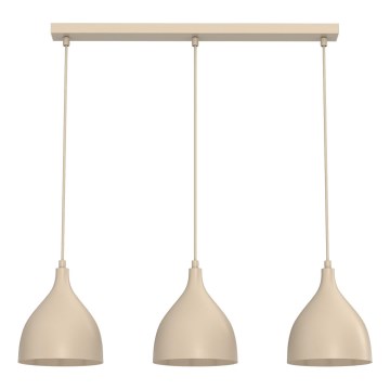 NOAK CLASSIC Cable Pendant Light 3xE27/15W/230V, beige