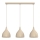NOAK CLASSIC Cable Pendant Light 3xE27/15W/230V, beige