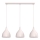 NOAK CLASSIC Pendant Light on Cable, 3x E27/15W/230V, Cream
