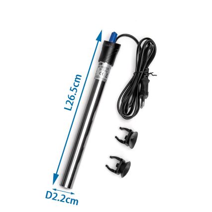 Nobleza - 100W Stainless Steel Aquarium Heater
