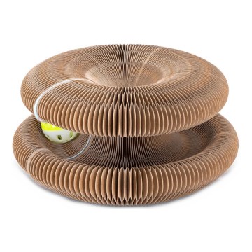 Nobleza - 3-in-1 Cat Scratching Post, Brown