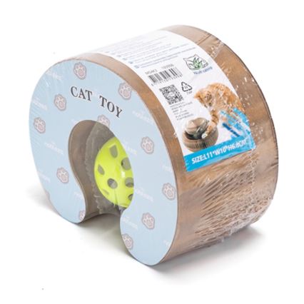 Nobleza - 3-in-1 Cat Scratching Post, Brown