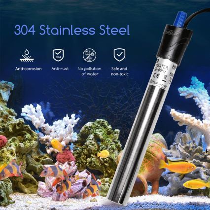 Nobleza - 50W Stainless Steel Aquarium Heater