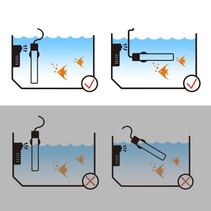 Nobleza - 50W Stainless Steel Aquarium Heater