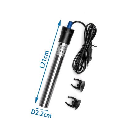 Nobleza - 50W Stainless Steel Aquarium Heater