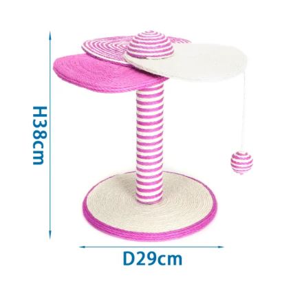 Nobleza - Cat scratcher 38x29 cm pink