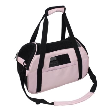 Nobleza - Pet carrier bag 43 cm pink