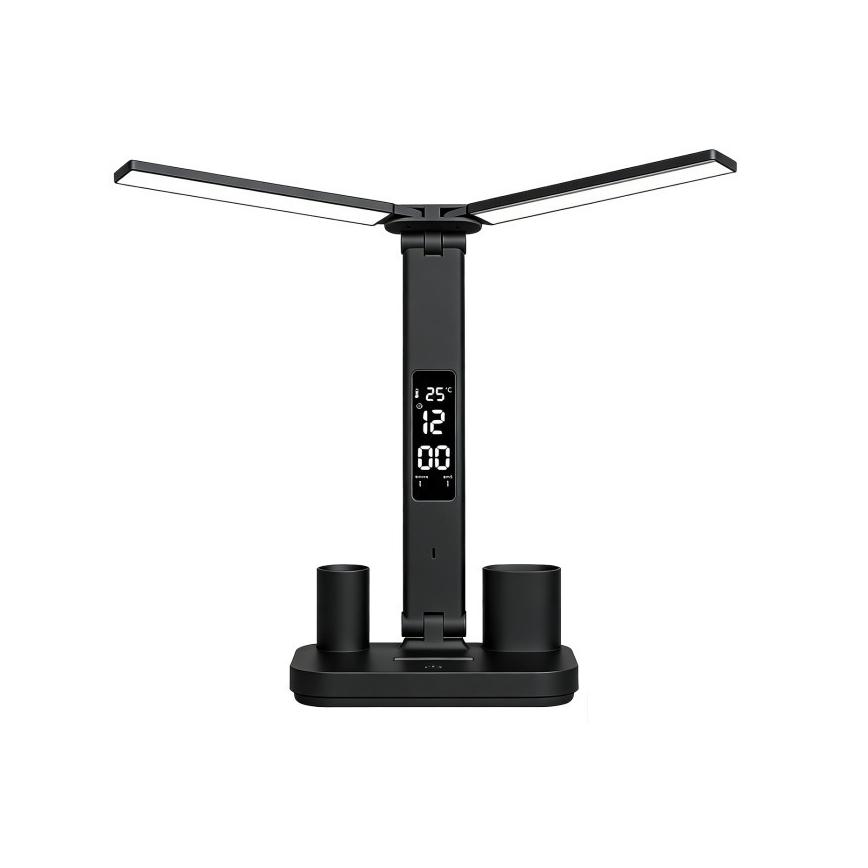 Dimmable Rechargeable NOBLITE P LED Desk Lamp 5W/5V 3000/4000/6000K 2200 mAh Black