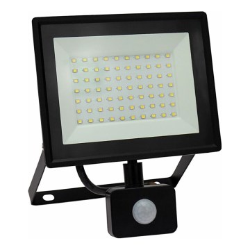 NOCTIS LUX 3 LED Floodlight with Motion Sensor, 50W, 230V, 3000K, IP44, Black
