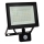 NOCTIS LUX 3 LED Floodlight with Motion Sensor, 50W, 230V, 3000K, IP44, Black