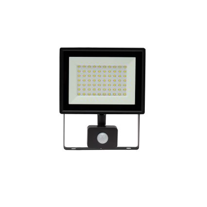 NOCTIS LUX 3 LED Floodlight with Motion Sensor, 50W, 230V, 3000K, IP44, Black