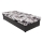 NOE 90x200 Daybed with Spring Mattress and Storage, Gray/Black