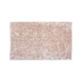 Non-slip CHENILLE bath mat 50x80 cm beige