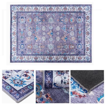 Non-slip Oriental Rug PRINT SHINE 160x230 cm — Blue