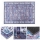 Non-slip Oriental Rug PRINT SHINE 160x230 cm — Blue