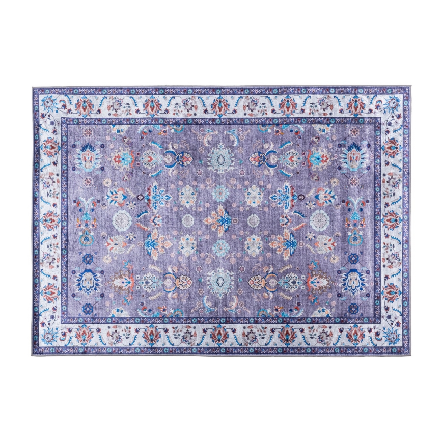Non-slip Oriental Rug PRINT SHINE 160x230 cm — Blue
