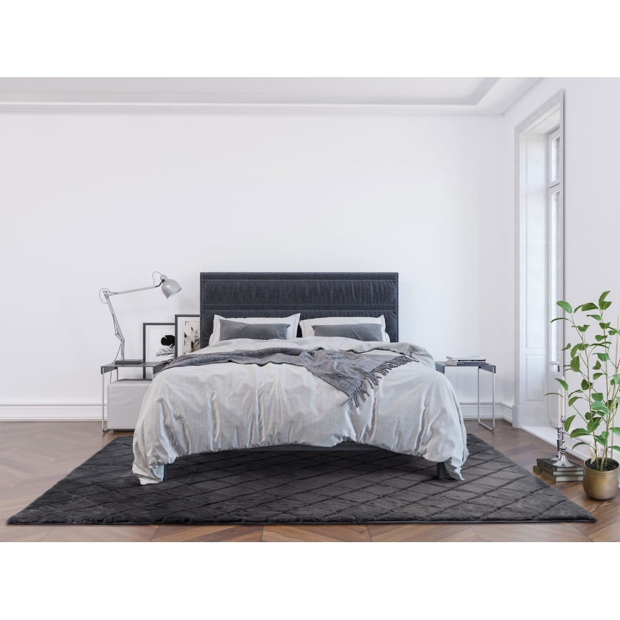 Non-slip rug MODENA NEW 120x160 cm anthracite