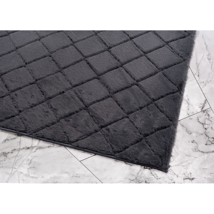 Non-slip rug MODENA NEW 120x160 cm anthracite